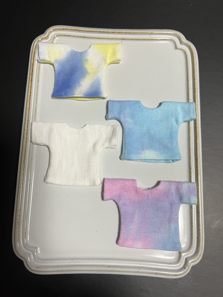 ねんどろ おびつ11ボディ服 タイダイフィルムTシャツ