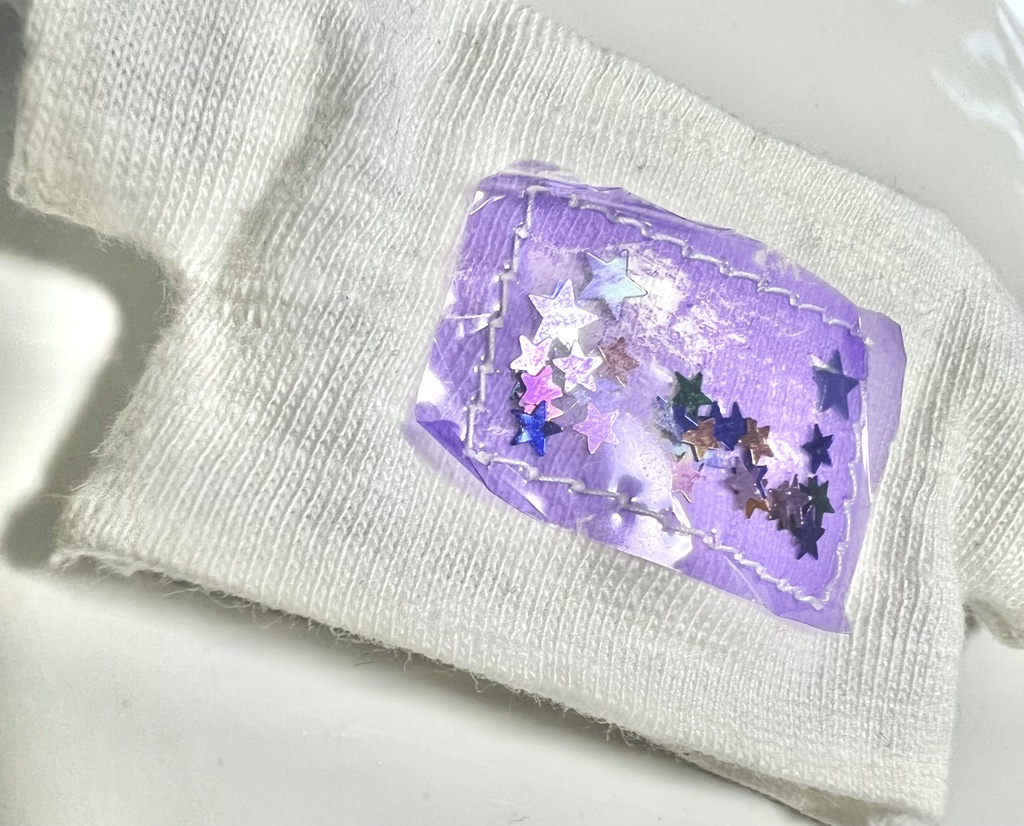 ねんどろ おびつ11ボディ服 タイダイフィルムTシャツ