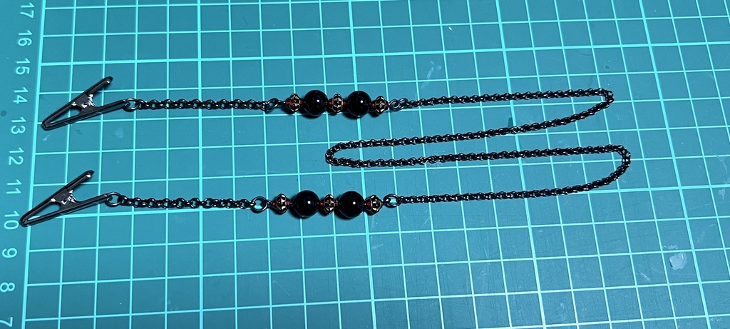 マスクチェーン 黒