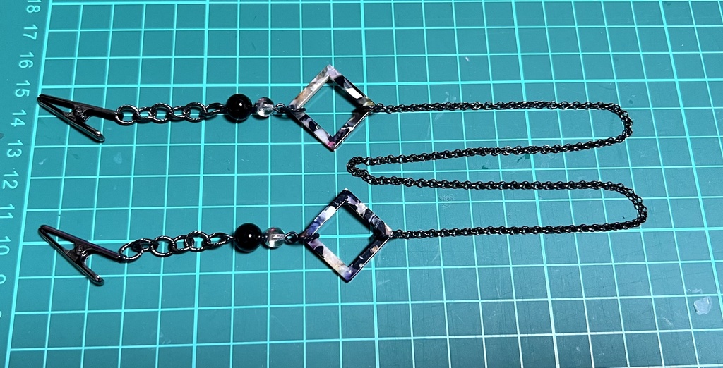 マスクチェーン 黒