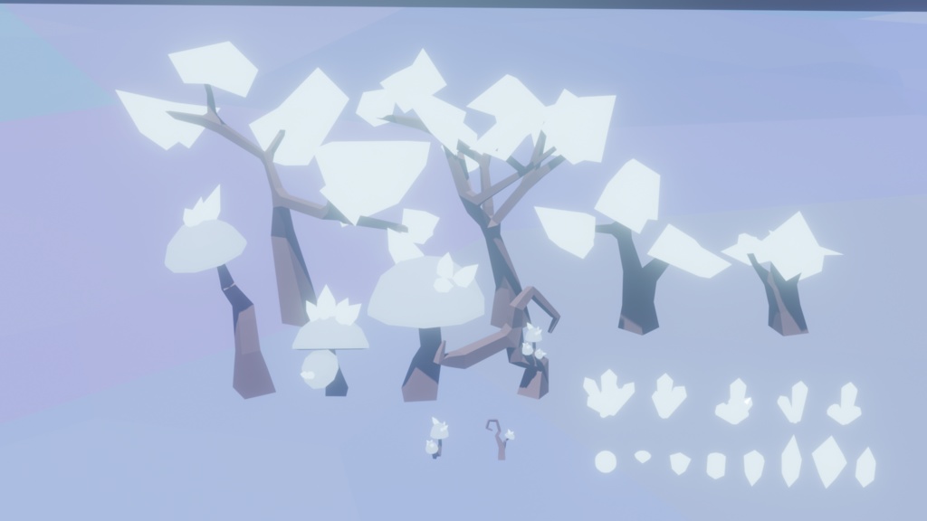 ローポリ　クリスタルパック