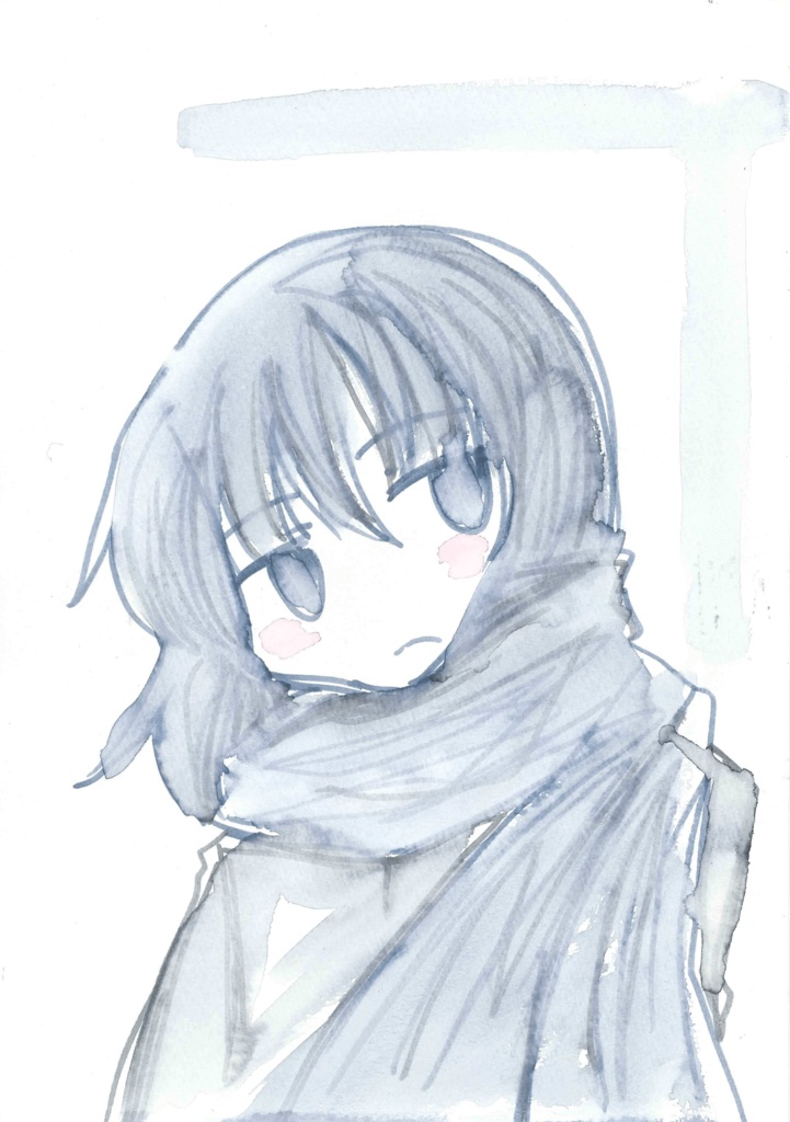 サイズ原画 存在してた青 お店 Booth サイズ原画 存在してた青 お店 Booth