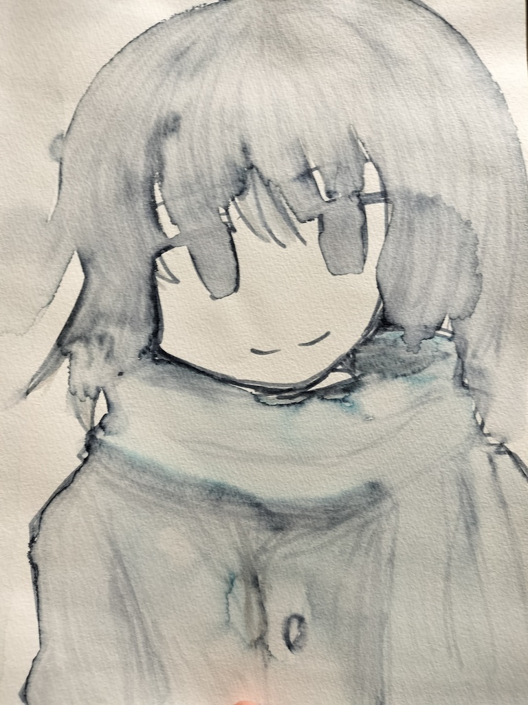 灰色の雪