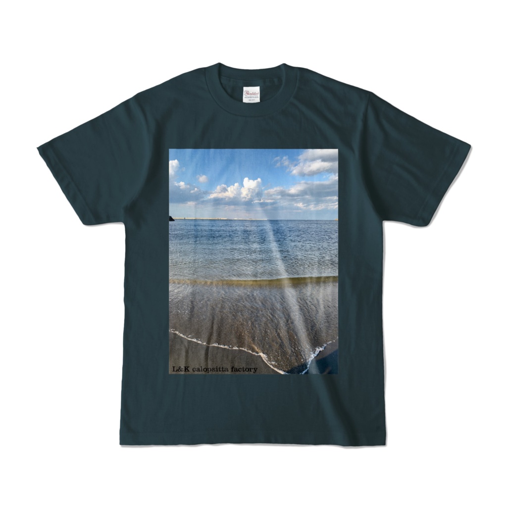 sky & spaceシリーズ 空と海のカラーTシャツ