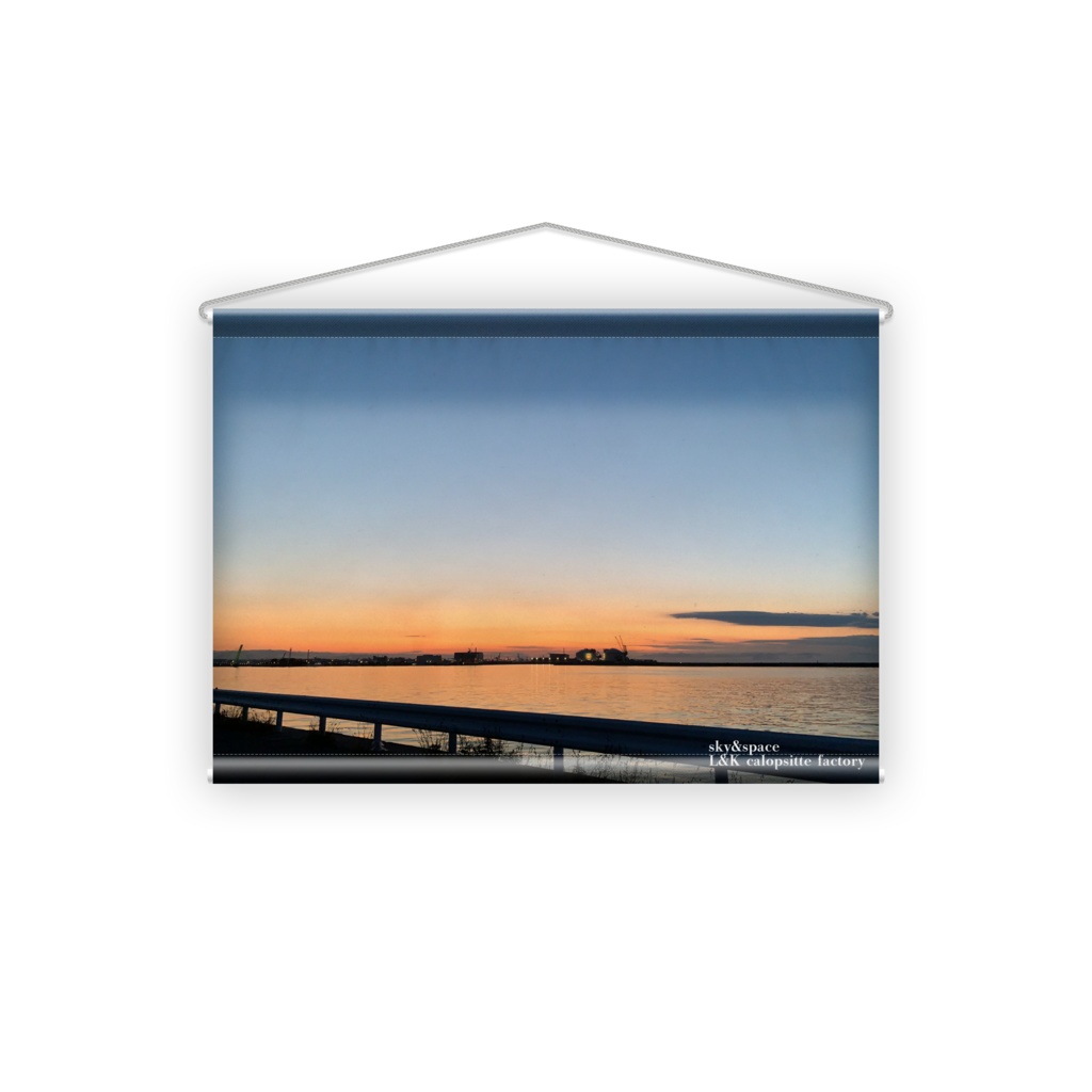 sky&spaceシリーズ 空と海タペストリー