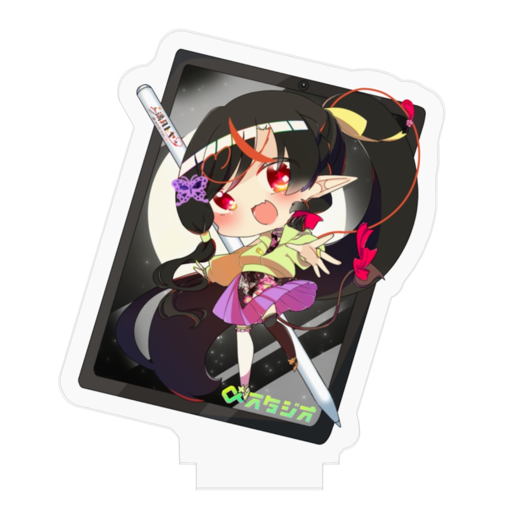 満月トヤ《和装の姿》アクリルフィギュア50×50mm