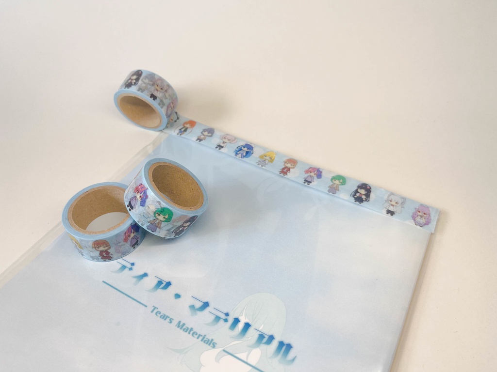 【TearsMaterials】オリジナルマスキングテープ