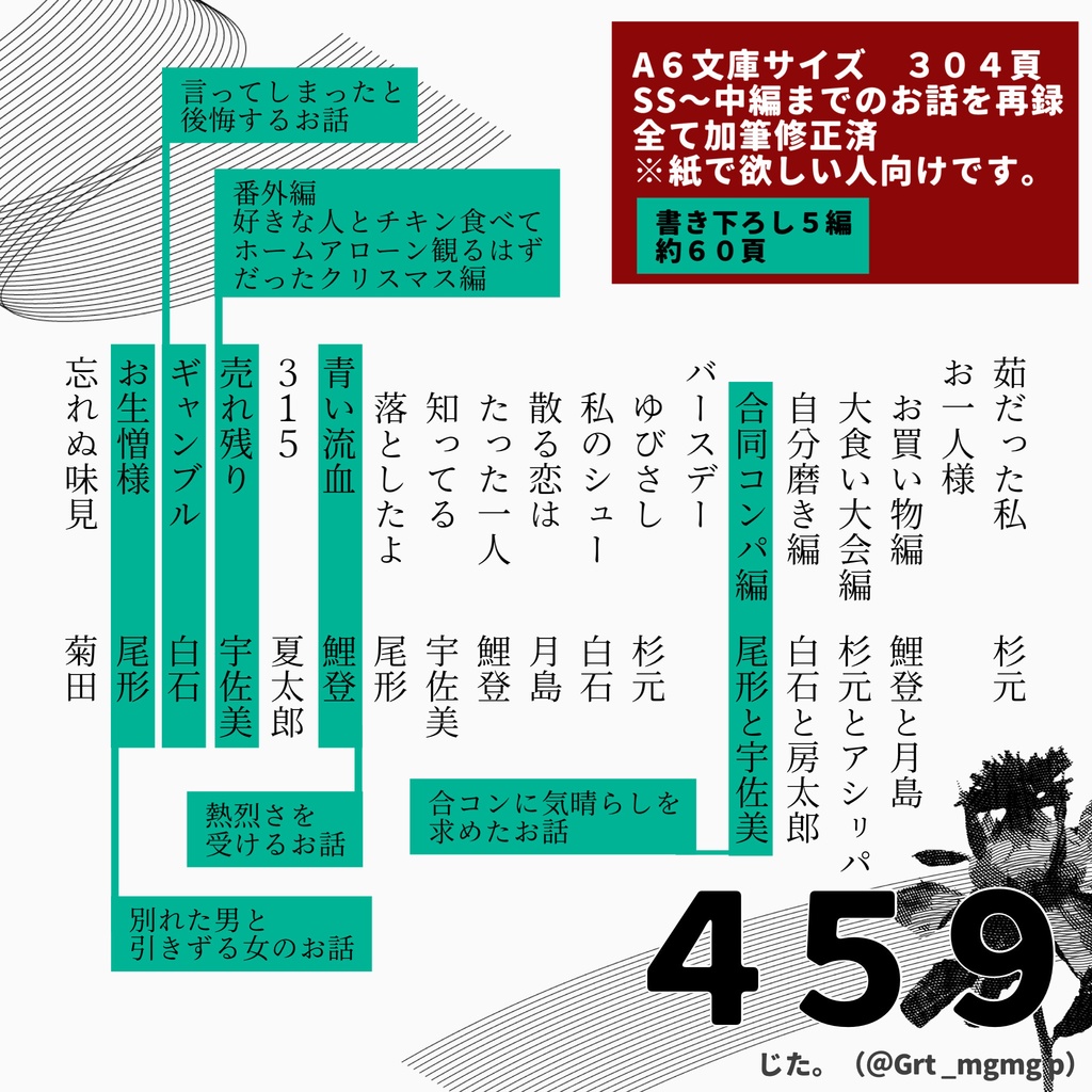 【金カ夢小説本】459
