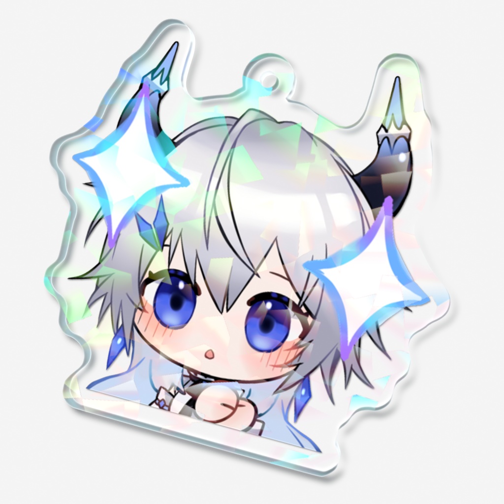 きらきらアクリルキーホルダー|霧椥つゆ