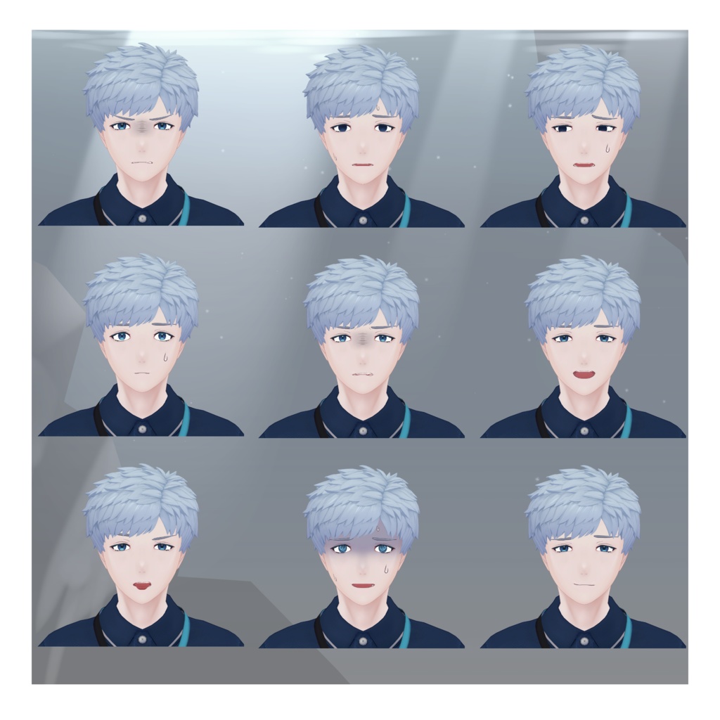 【オリジナル3Dモデル】志良以/Shirai