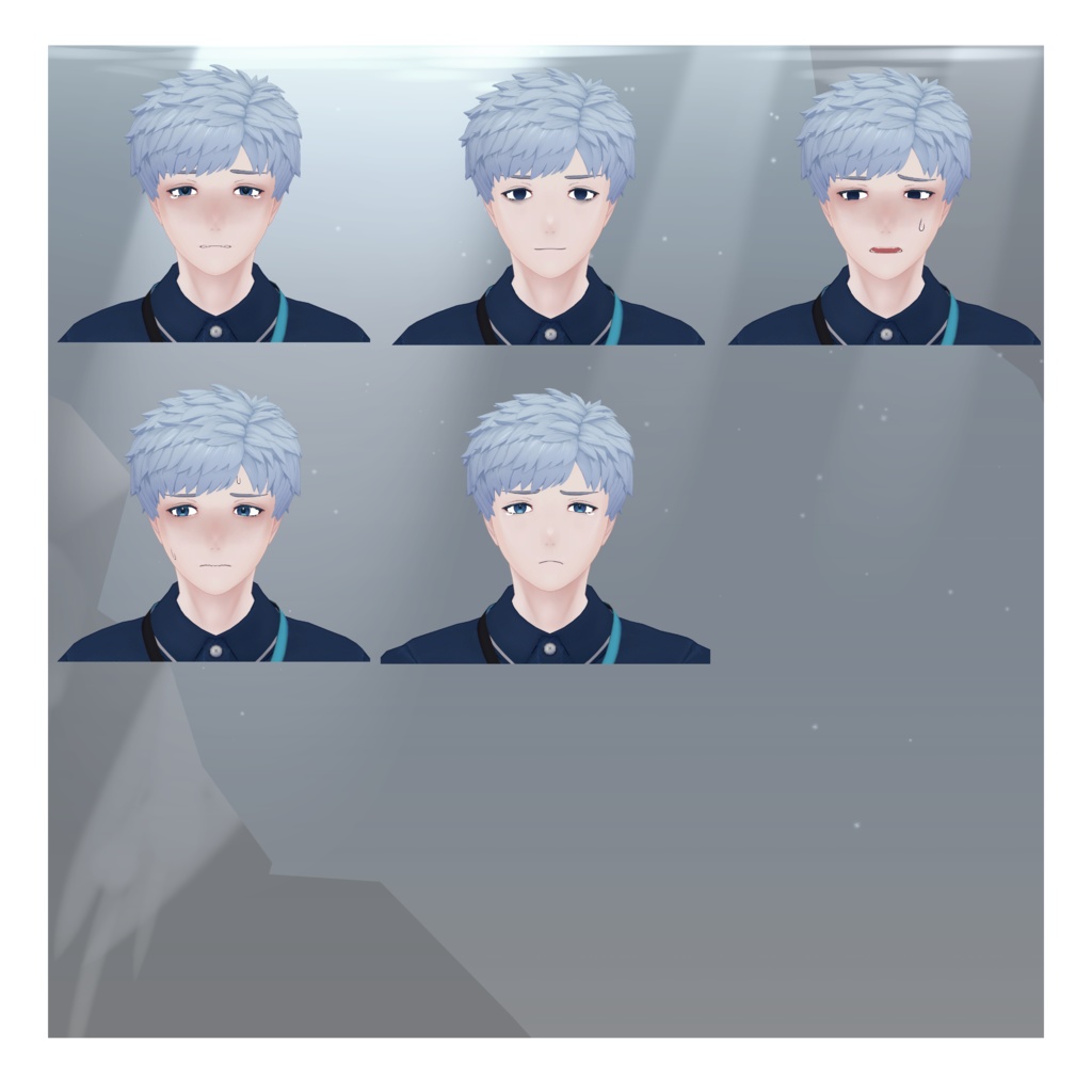 【オリジナル3Dモデル】志良以/Shirai