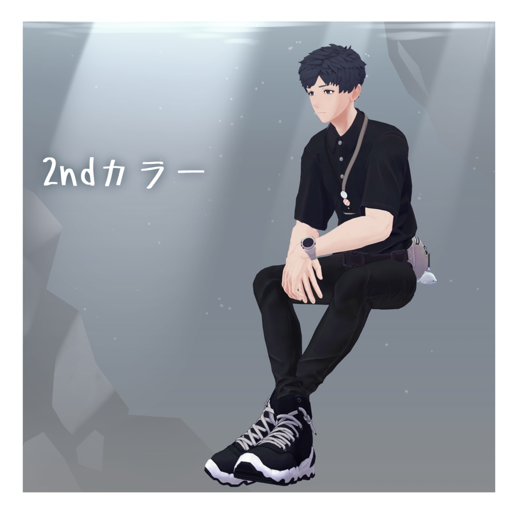 【オリジナル3Dモデル】志良以/Shirai