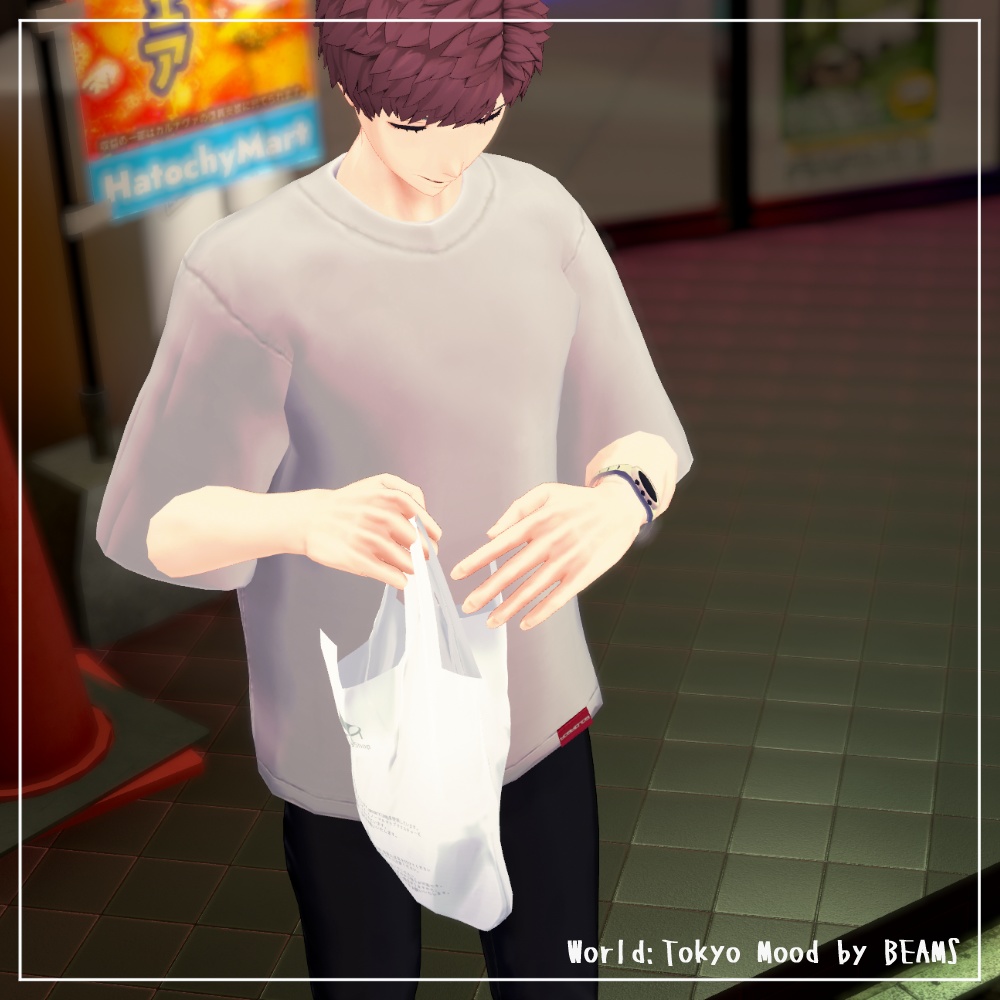 【無料】中身が入っていそうな レジ袋