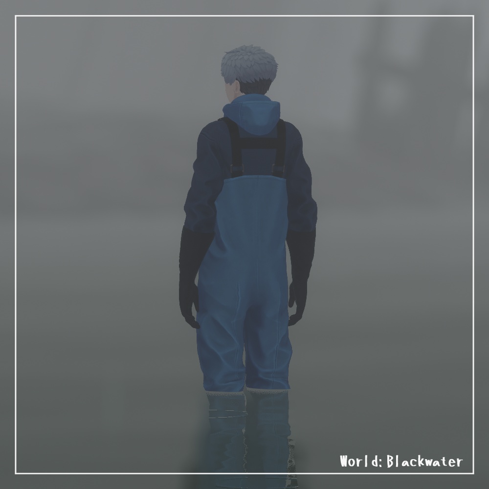 【3D衣装】ウェーダーセット【志良以対応】