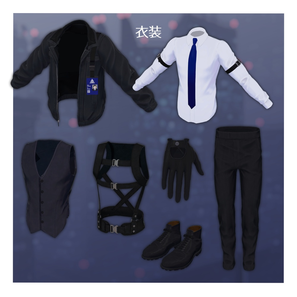 【オリジナル3Dモデル】吉嗣/Yoshitsugu