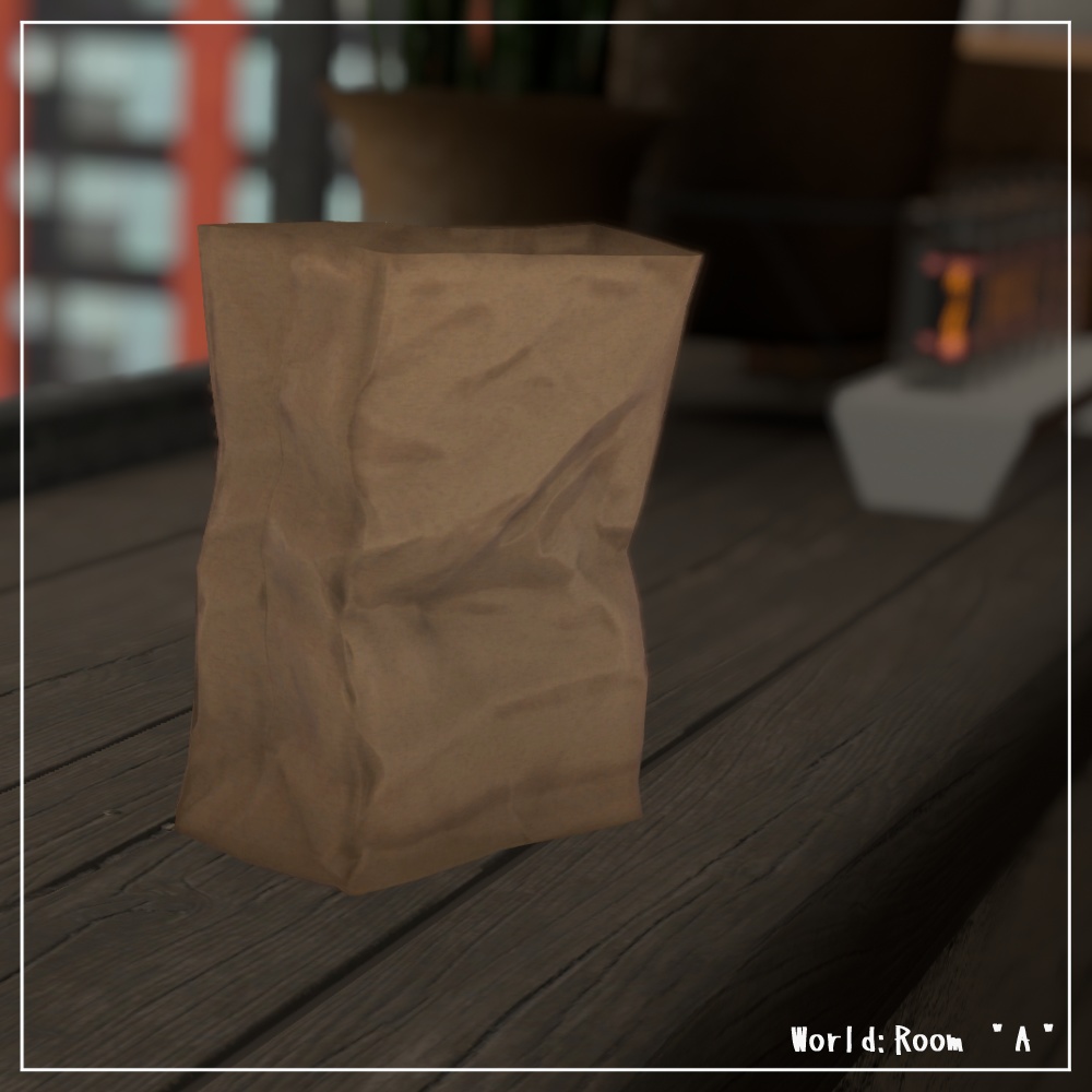 【無料】中身が入っていそうな紙袋