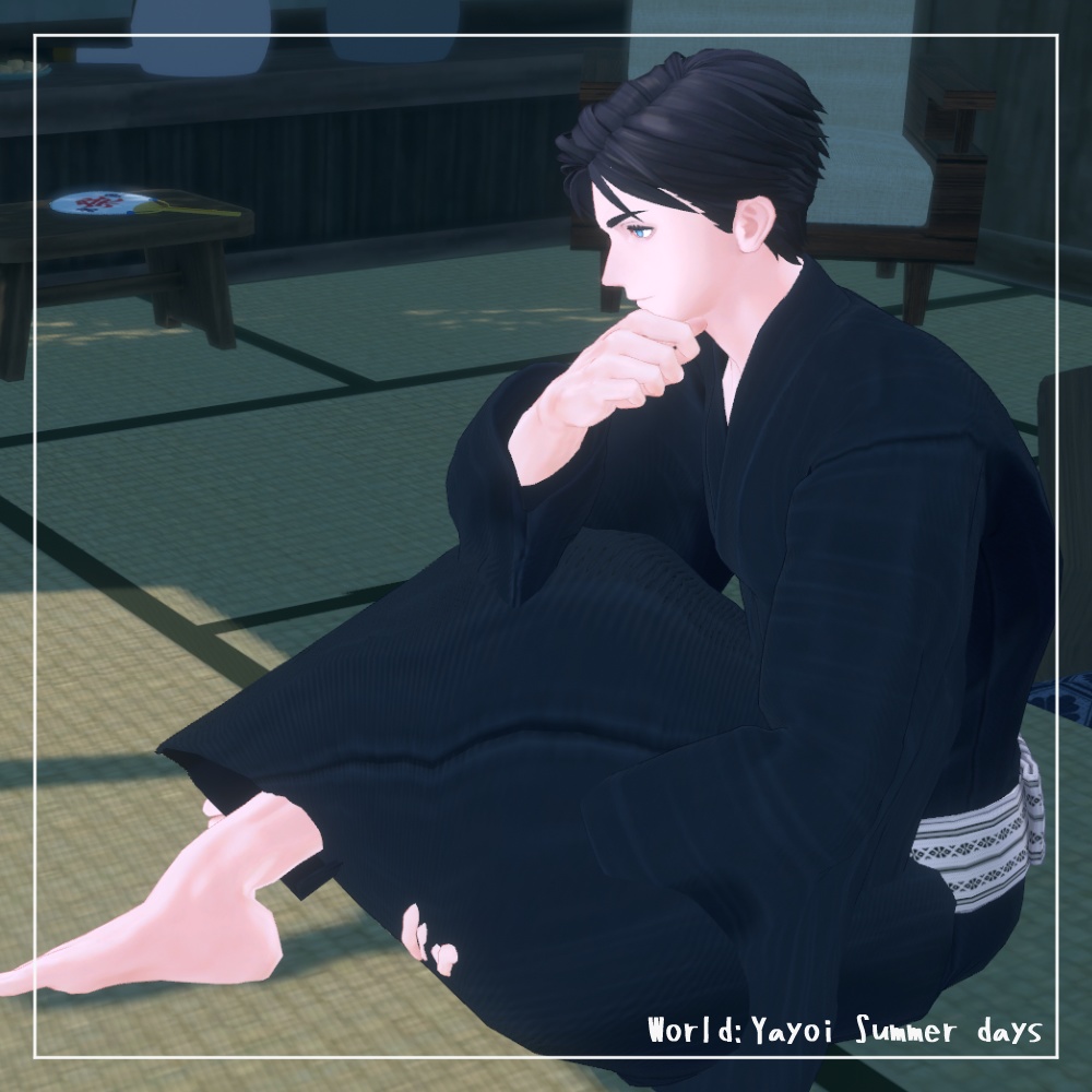 【3D衣装】浴衣セット【吉嗣、志良以対応】