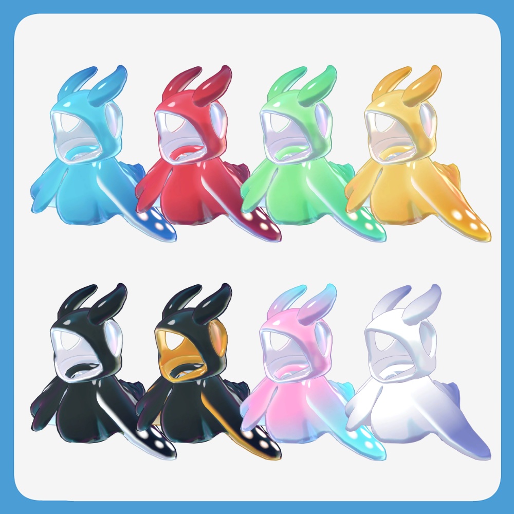 【3D衣装】うみうしまんたこーと【まるドラ対応】