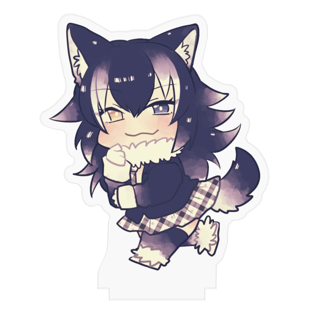 タイリクオオカミアクリルフィギュア