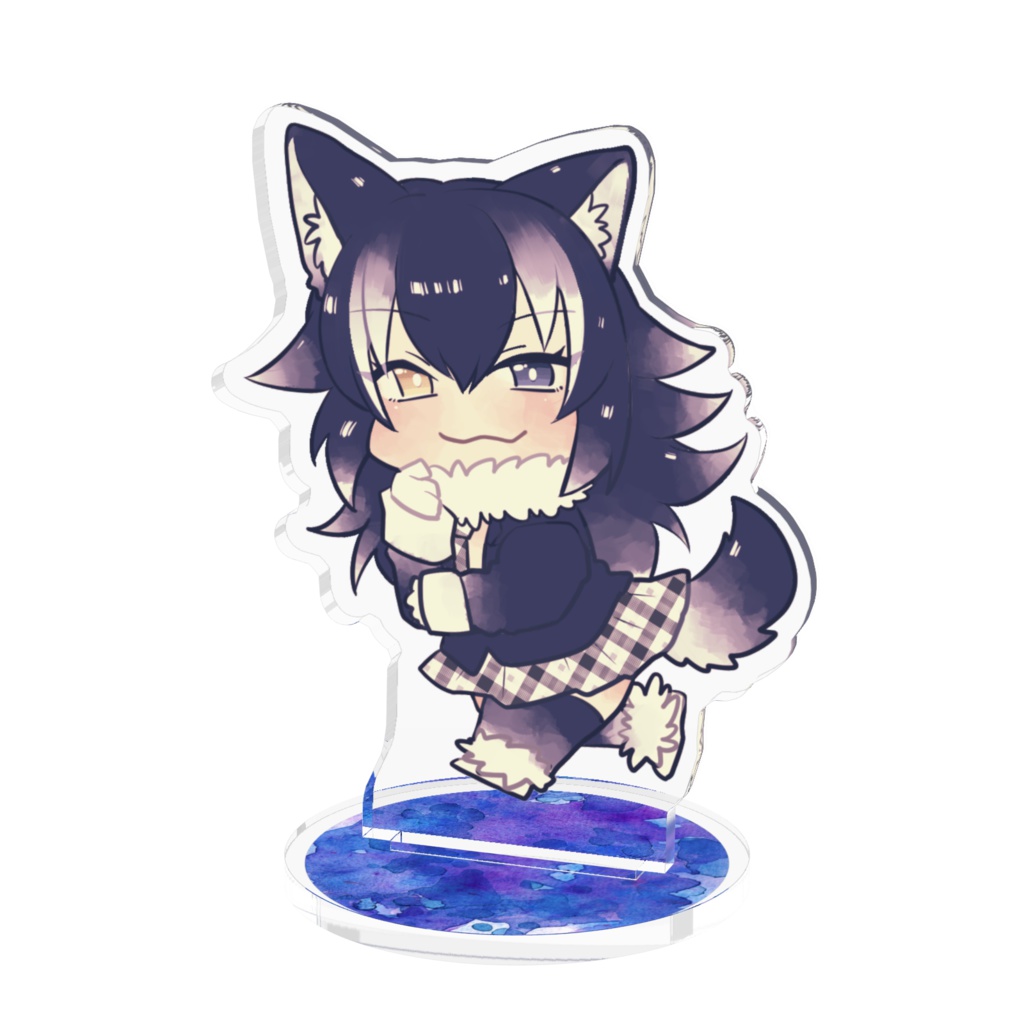 タイリクオオカミアクリルフィギュア