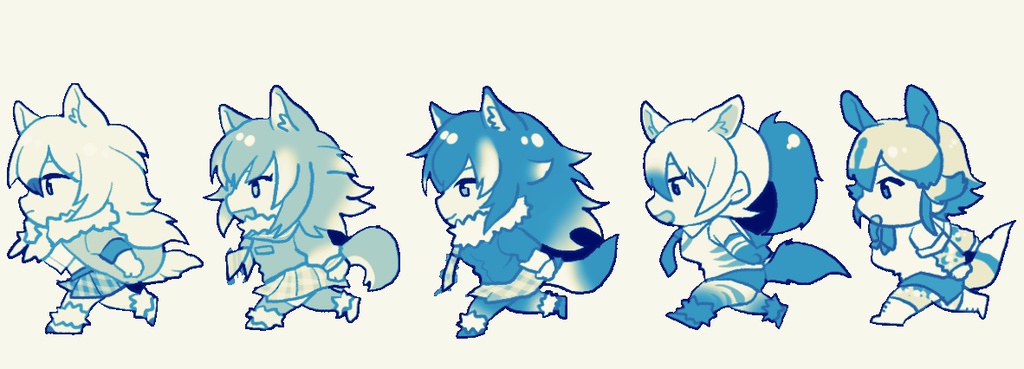 オオカミさん'Sアイフォンケース