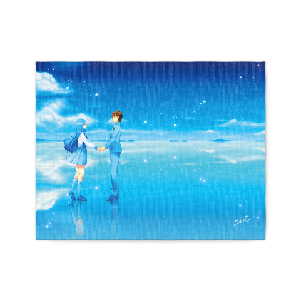 誠ひめイラストキャンバス【ブルースカイ】