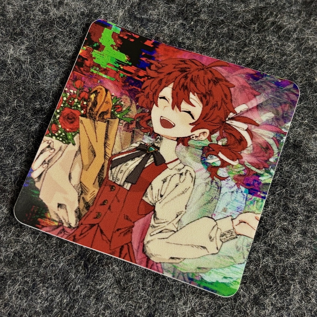 『きっと』ステッカー