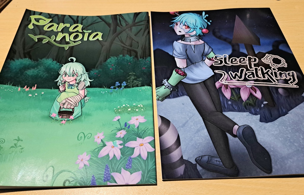 Paranoia ＆ Sleep walking 画集2冊セット