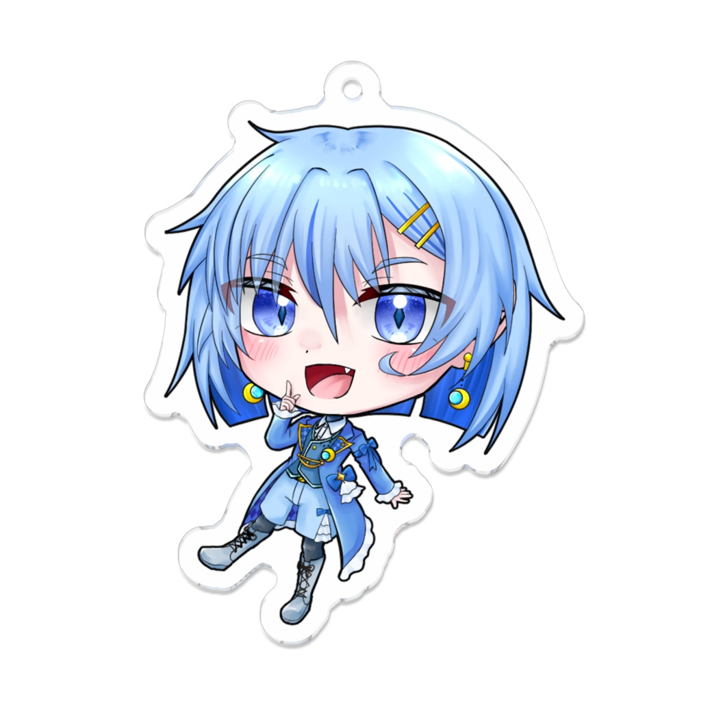 ツキ アクリルキーホルダー
