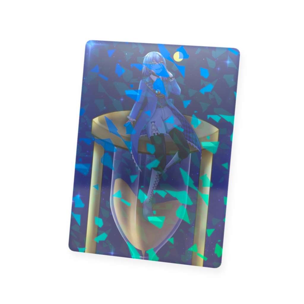 ツキ ホログラムカード