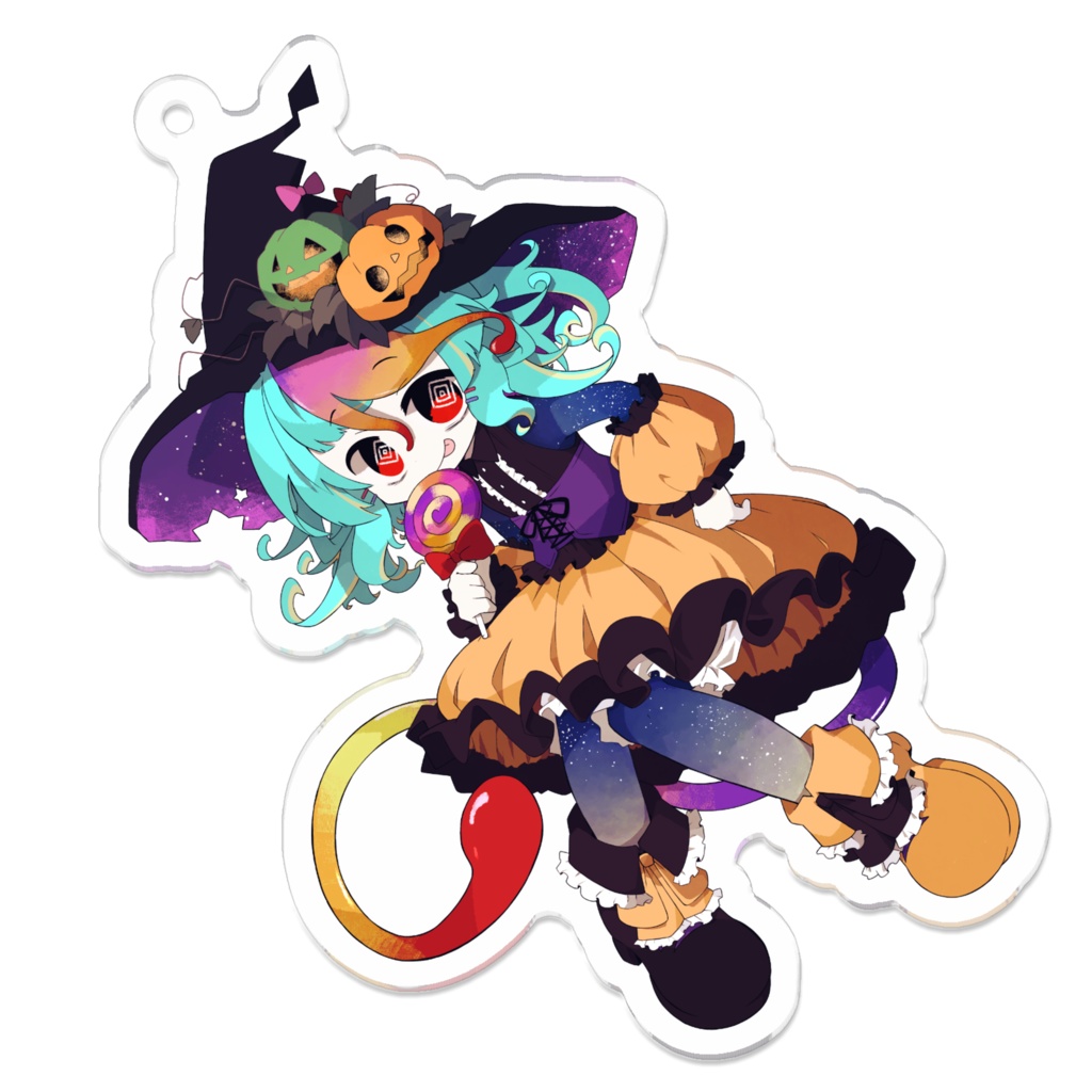 【アクキー】めてしゃわハロウィン にぅいちゃんver