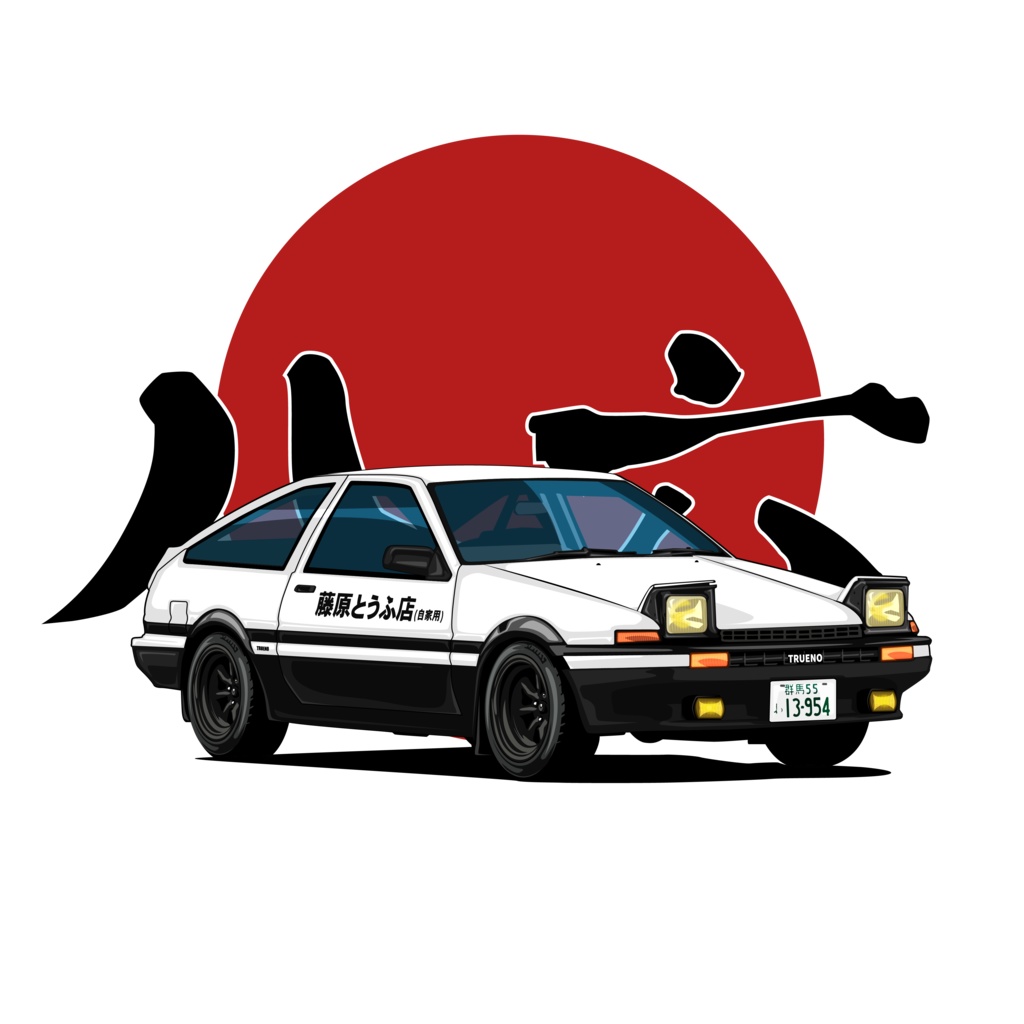 AE86 T-type L-type 3-door Hachi Roku 