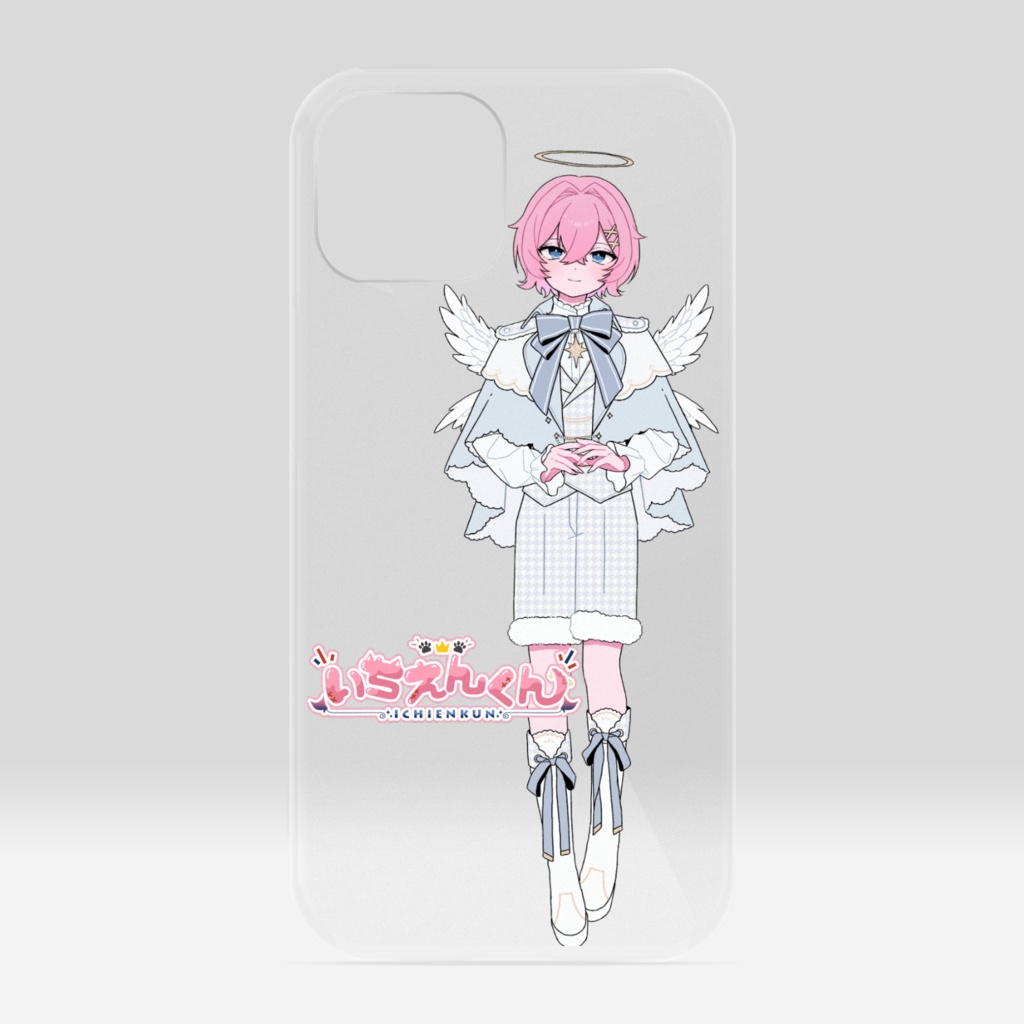 天使いちえんくん クリアiPhoneケース - iPhone 13