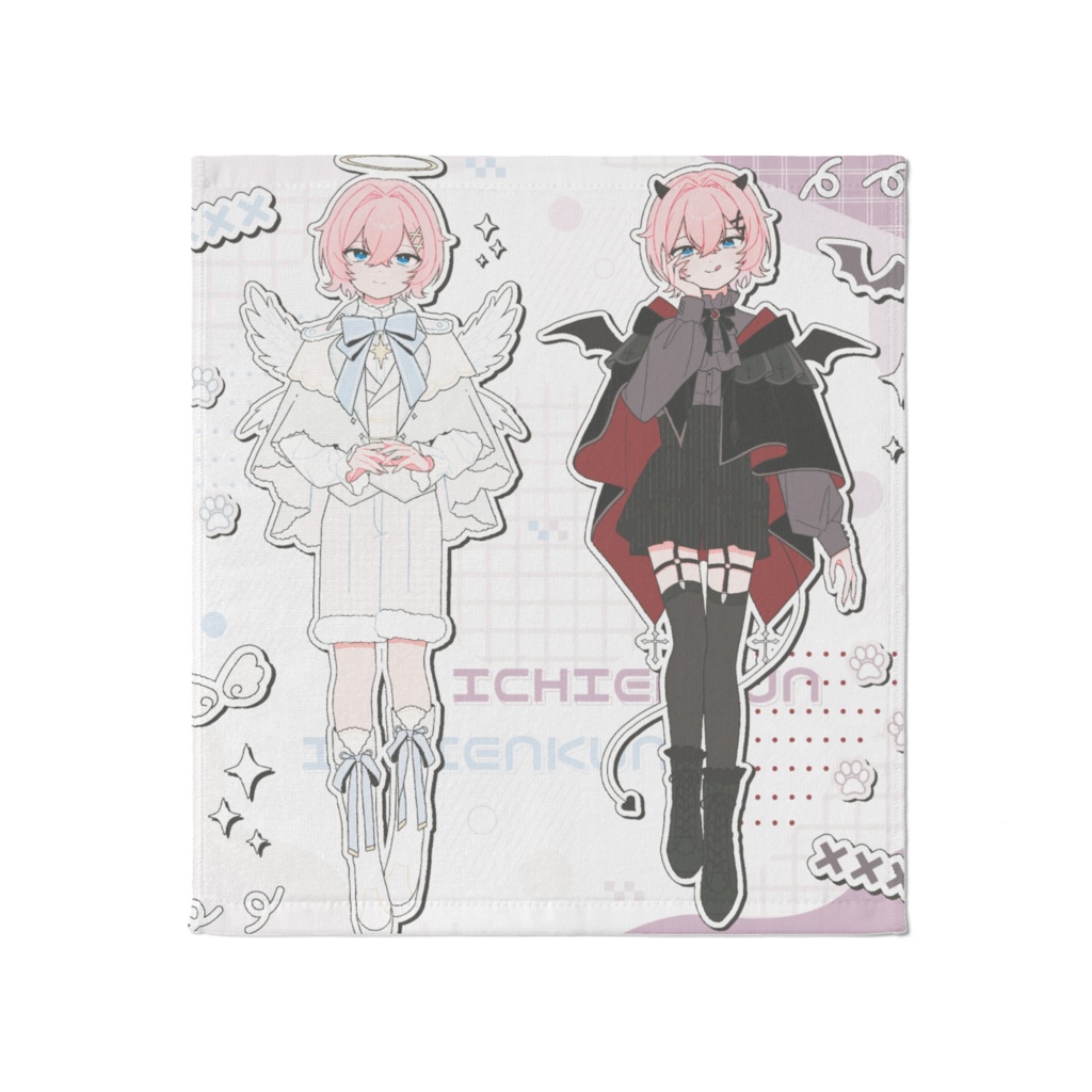 天使と悪魔いちえんくん　タオル - 大