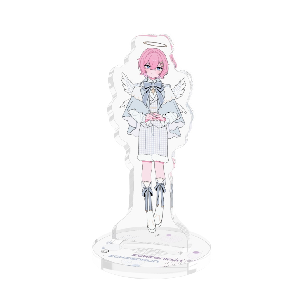 天使いちえんくん アクリルフィギュア - 50x50mm 100x100mm 160x160mm