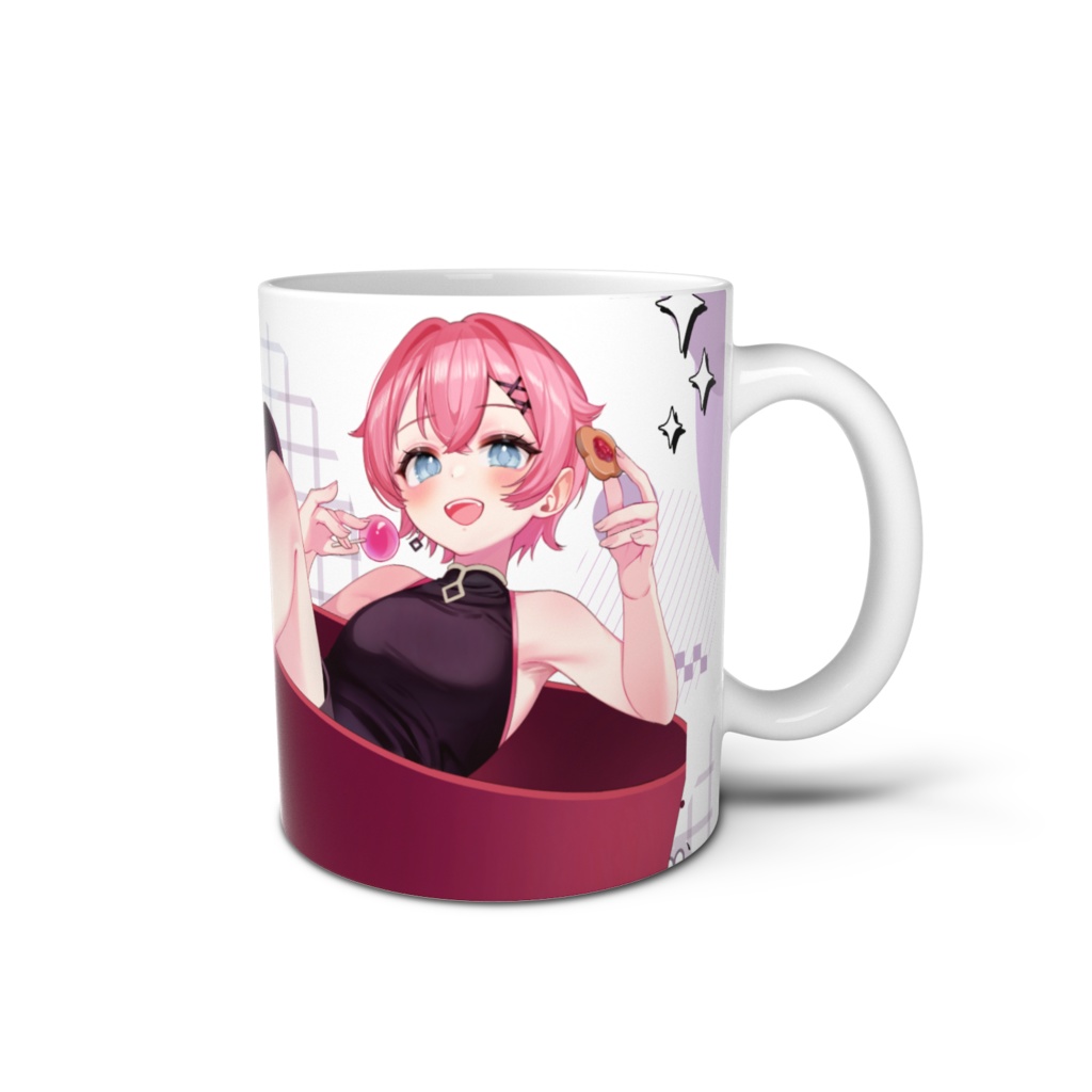 2.5周年記念　マグカップ - 直径 8 cm / 高さ 9.5 cm