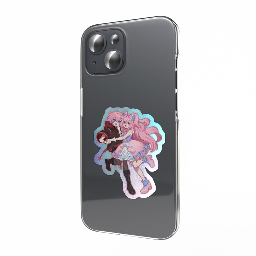 オーロラスマホステッカー - 縦 原価: ¥ 450