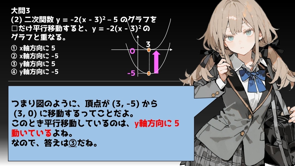 点数も未来も爆アゲ高認ギャル数学【令和6年度第1回】