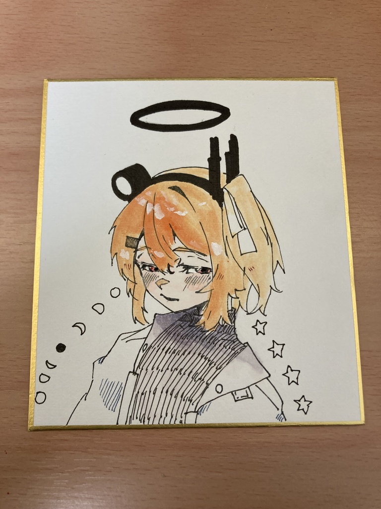 【足立紅葉祭】足立レイ色紙　天使