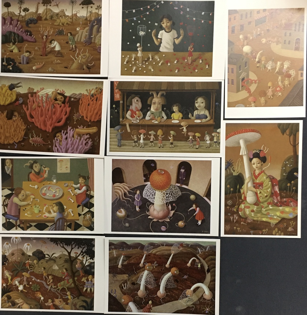 画集「タロット」TAROT 大竹 茂夫 Shigeo Otake A DIM COZY ROOM by