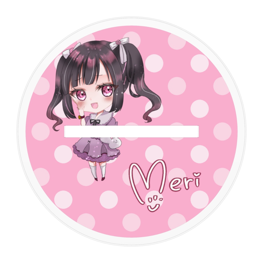 【白雪めり】代理ちゃん アクリルフィギュア