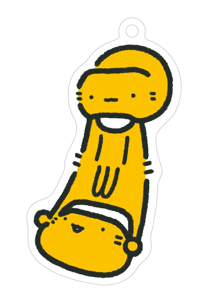 にゃんぷっぷーアクリルキーホルダー「ブランコ」