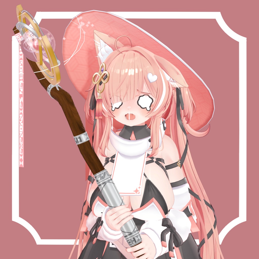 【VRChat向け】魔法の杖【いちごちゃん使用想定】