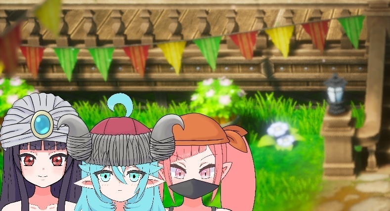 【VTuber/配信者向け】DQ3風 職業アタマ素材(透過.png)