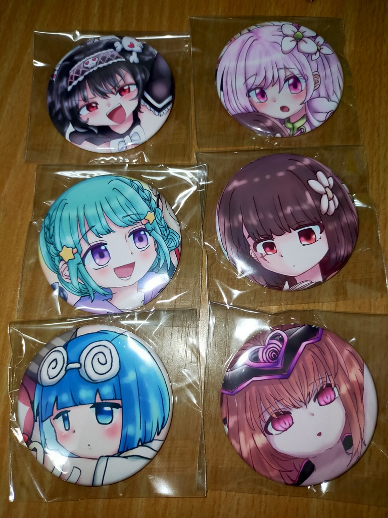 ミィム・ミクラー 缶バッジ CHUNITHM - はむこハウス - BOOTH