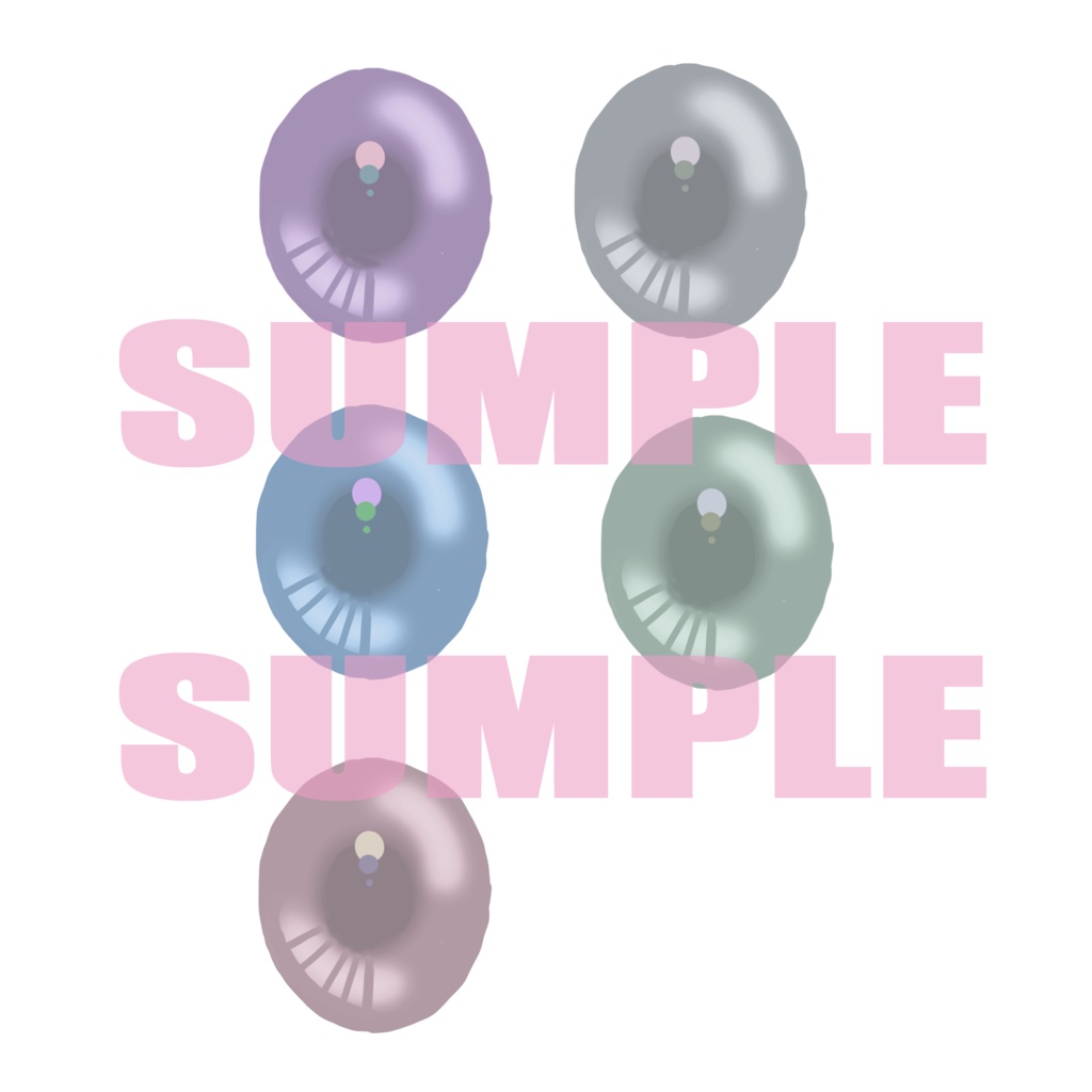 【無料版あり】森羅ちゃん用 EYE Texture