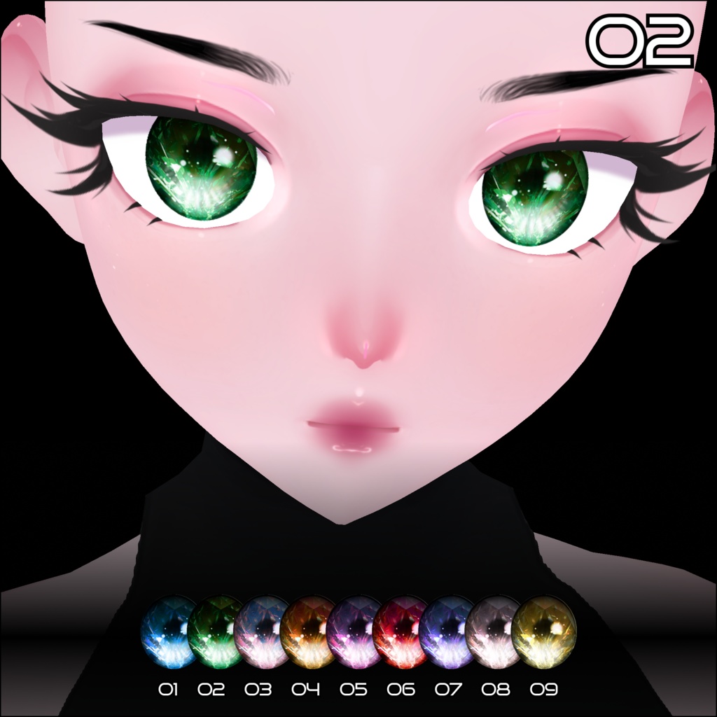 VROID IRIS Crystalline Collection
