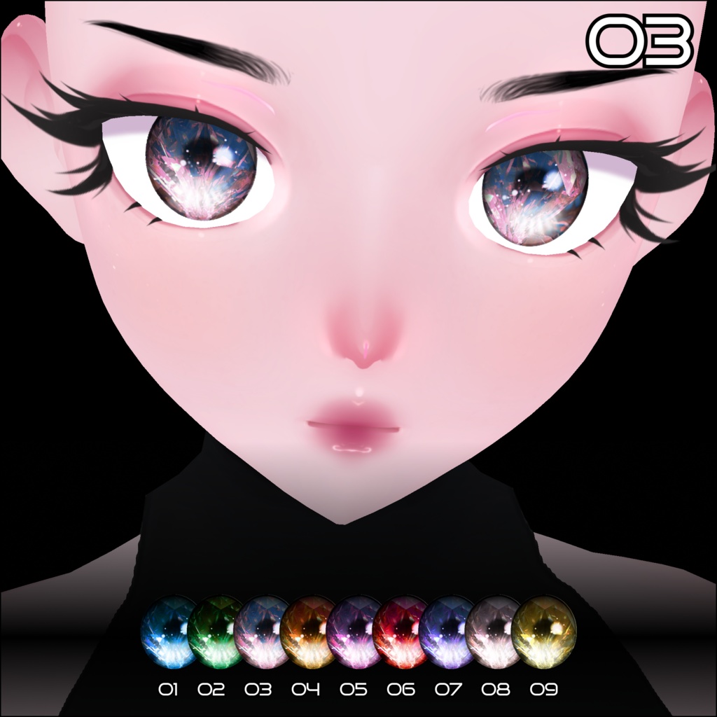 VROID IRIS Crystalline Collection