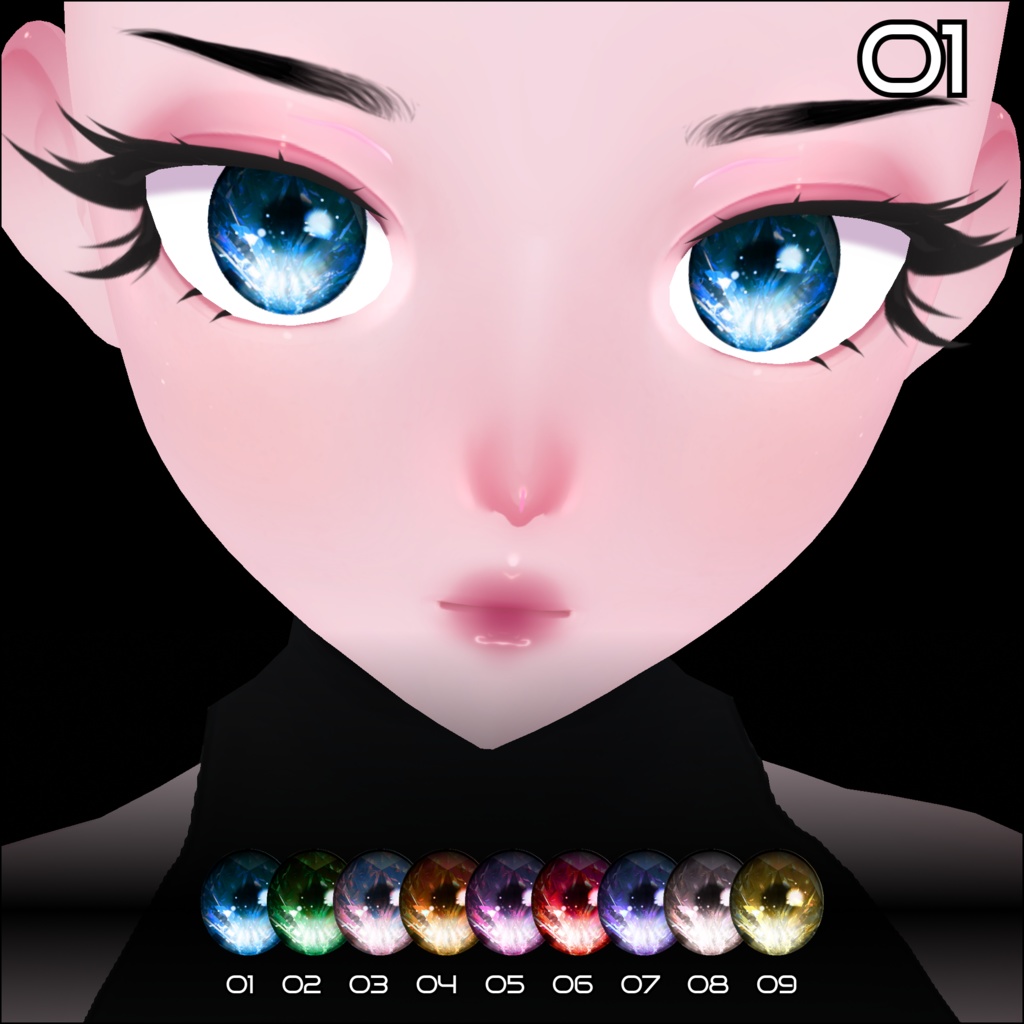 VROID IRIS Crystalline Collection