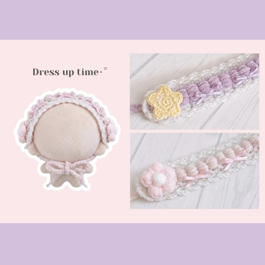 ぬい服＊ヘッドドレス